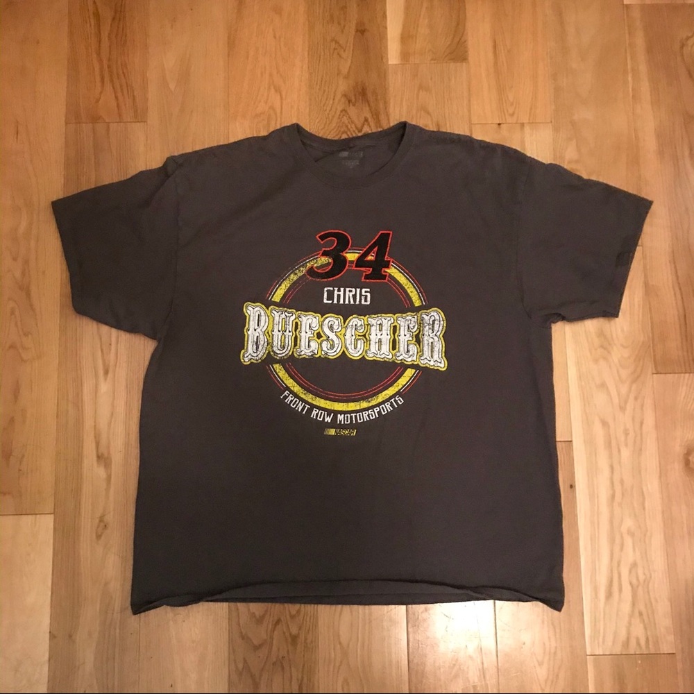 Chris Buescher Shirt NASCAR. #34  XXL 2XL